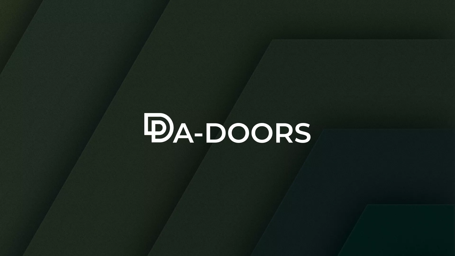 Создание логотипа компании «DA-DOORS» в Островном